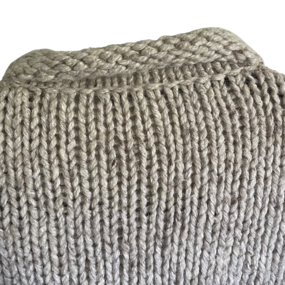 Peruvian Connection Wool Cream Roll-neck Sweater - Picture 7 of 11